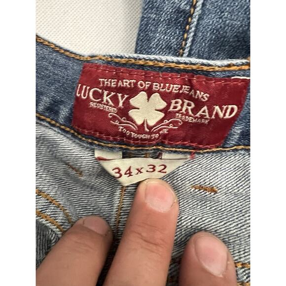 Lucky Brand 221 Original Boot Jeans Mens 34x32 - Picture 6 of 10